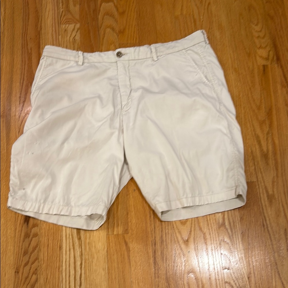 Men's Classic White Shorts